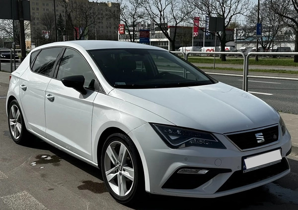 Seat Leon cena 65000 przebieg: 49777, rok produkcji 2018 z Warszawa małe 379